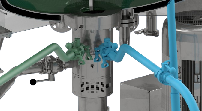 Wax Phase Transfer and Powder Induction